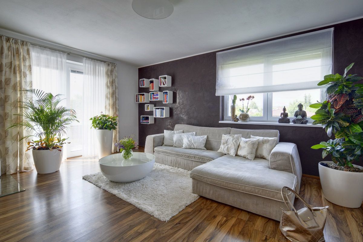 elegantní obývací pokoj